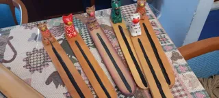 Incensieri in legno e metallo