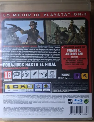 Red Dead Redemption GOTY PS3 Essentials