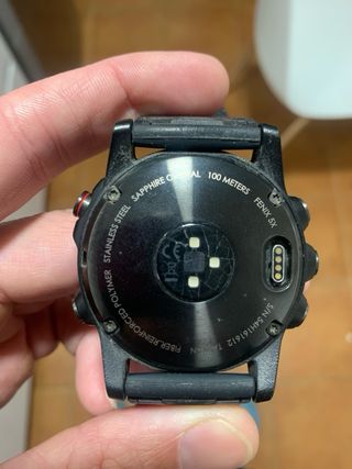 Garmin Fenix 5X Smartwatch GPS Negro/Plata