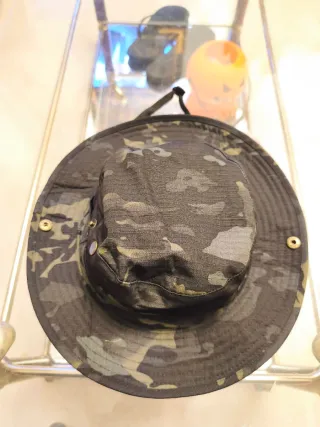 Gorro sombrero chambergo camuflaje