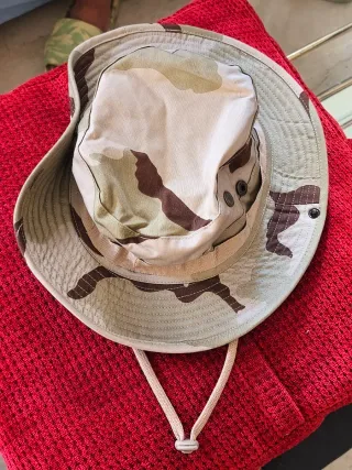 Gorro sombrero chambergo camuflaje