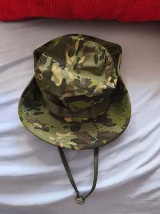 Gorro sombrero chambergo camuflaje