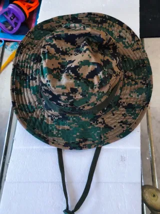 Gorro sombrero chambergo camuflaje
