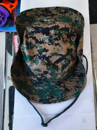 Gorro sombrero chambergo camuflaje