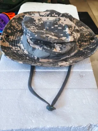 Gorro sombrero chambergo camuflaje