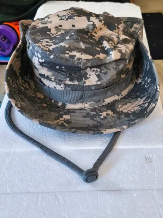 Gorro sombrero chambergo camuflaje