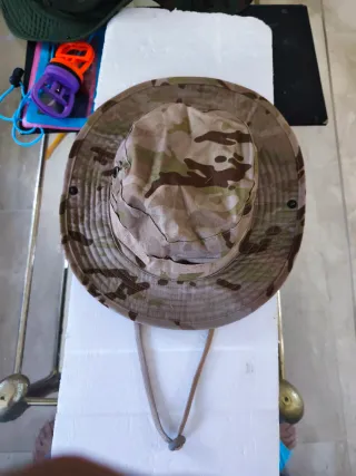 Gorro sombrero chambergo camuflaje