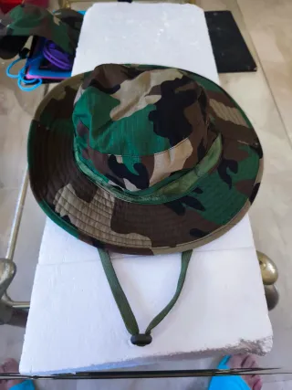 Gorro sombrero chambergo camuflaje