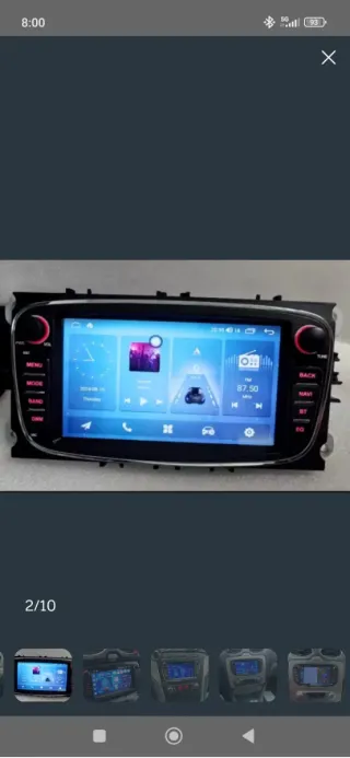 Pantalla Táctil Radio Coche