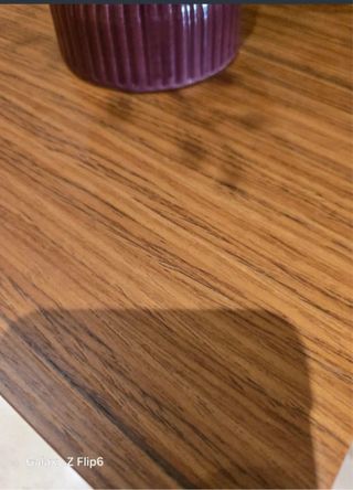 Recibidor madera,espejo y 2 cuadros