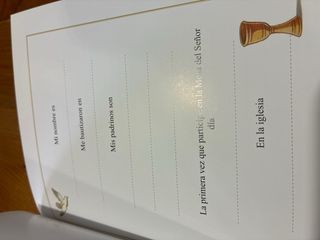 Mi primera comunión oraciones para toda la vida