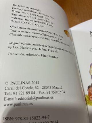 Mi primera comunión oraciones para toda la vida