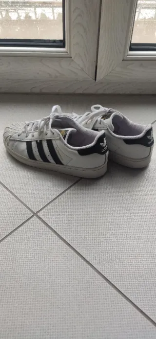 Adidas Superstar Bambino/a 33 Bianche