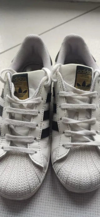 Adidas Superstar Bambino/a 33 Bianche