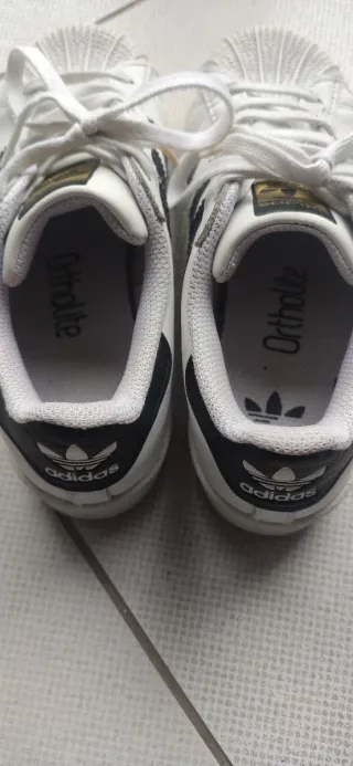 Adidas Superstar Bambino/a 33 Bianche