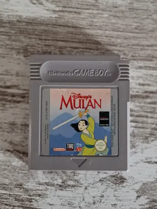 Mulan Disney Game Boy Cartucho
