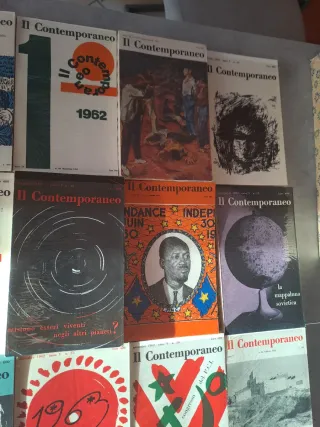Lotto 20 Riviste "IL CONTEMPORANEO" (1960-1963)
