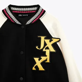 Chaqueta Varsity Zara Oversize Bomber