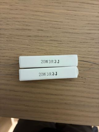 Resistencias Cerámicas 20W 3 Ohm