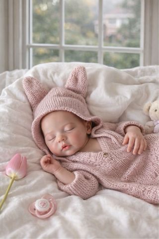 Muñeca Reborn Silicona Sólida super suave muy real