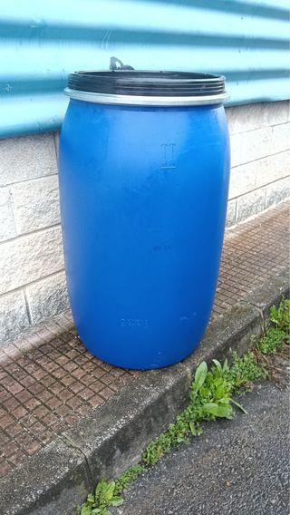 Bidón azul 200L