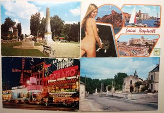 00053 Lote 50 Tarjetas Postales Francia