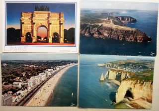 00053 Lote 50 Tarjetas Postales Francia