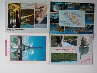 00055 Lote 50 Tarjetas Postales Francia