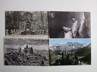 00055 Lote 50 Tarjetas Postales Francia