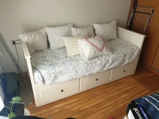 Cama Diván Ikea Hemnes Blanca