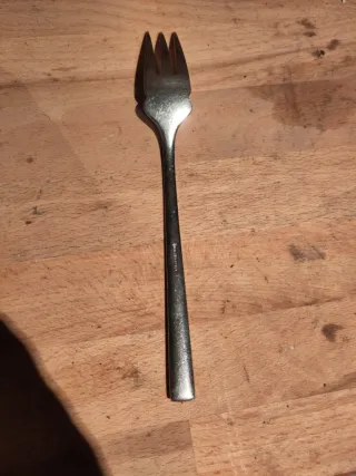 Set 32 Tenedores Metálicos Plateados