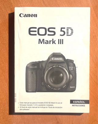 Manual Canon EOS 5D Mark III Español