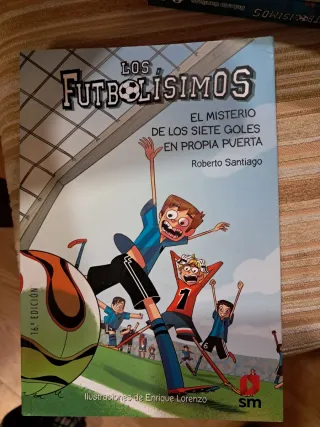 Lote 6 libros Serie Futbolisimos.