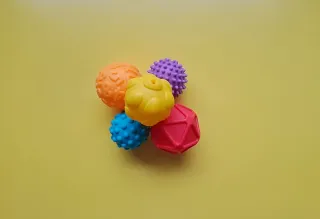 Pelotas multisensoriales para bebé