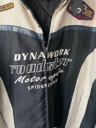 Chaqueta Dynawork Rider Negra y Blanca