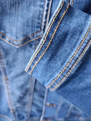 Cazadora vaquera azul