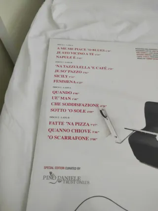 Pino Daniele E Sona Mo' LP Vinile editoriale