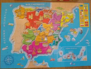 Puzzle Mapa Provincias España Educa 150 piezas