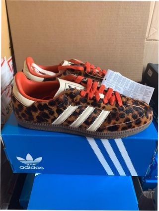 Adidas Samba OG Leopardo Rojo Talla 38
