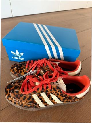Adidas Samba OG Leopardo Rojo Talla 40