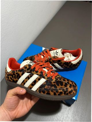 Adidas Samba OG Leopardo Rojo Talla 38