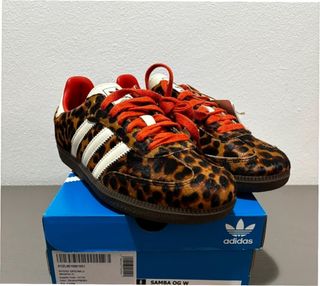 Adidas Samba OG Leopardo Rojo Talla 38