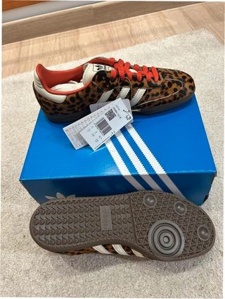 Adidas Samba OG Leopardo Rojo Talla 39