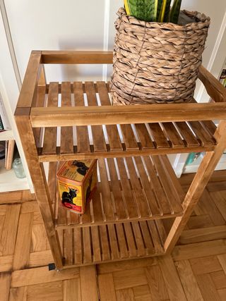 Carrito  bambu Ragrund Ikea ruedas perfecto estado