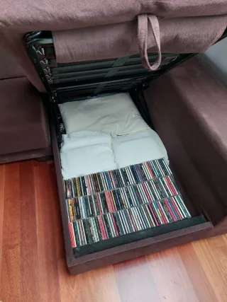 Sofá Chaiselongue Banak Marrón