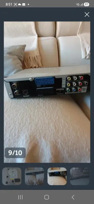 Reproductor DVD TDT Doble