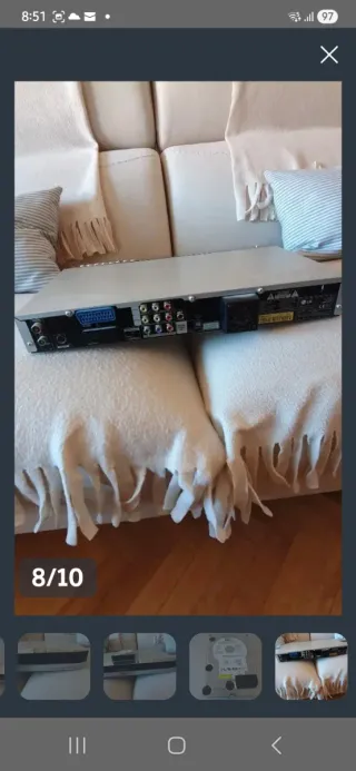 Reproductor DVD TDT Doble