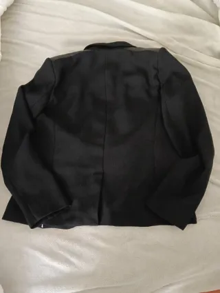 Americana Mango Negra Talla XS