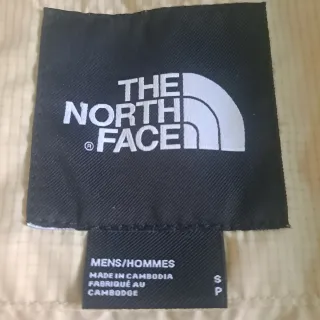 Chaqueta The North Face 550 Beige/Negra