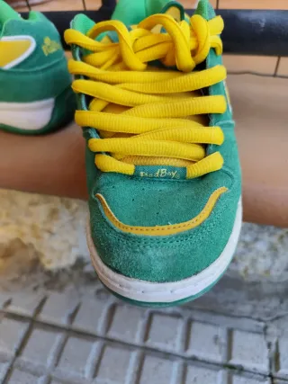Zapatillas BadBoy Verde y Amarillo